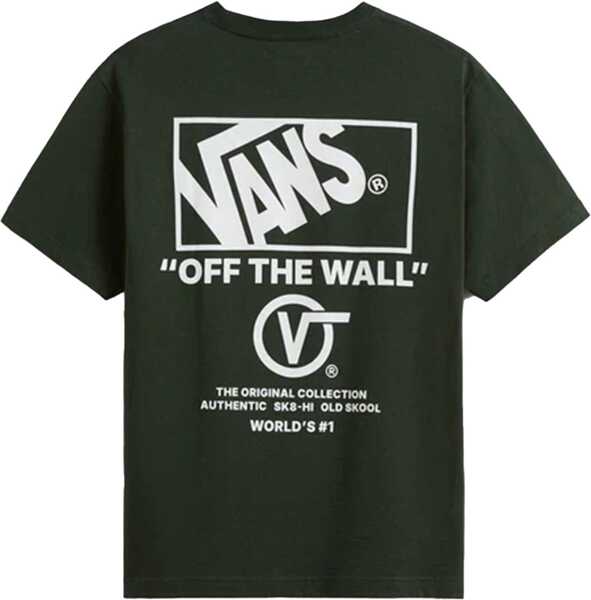 Tricouri Vans T-Shirt With Logo GREEN Baieti (BM 19432790) 2
