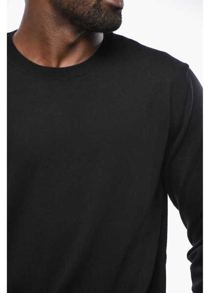 Pulovere CORNELIANI Crew Neck Virgin Wool Sweater Brown Barbati (BM 19432958) 3