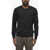 CORNELIANI Crew Neck Virgin Wool Sweater Brown