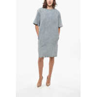 Rochii scurte TOTÊME Denim A-Line Dress Femei