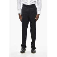 Pantaloni eleganti Virgin Wool Pants With Belt Loops Barbati