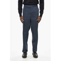 Pantaloni casual Cc Collection Solid Color Cotton Pants Barbati