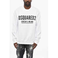Bluze de trening Solid Color Crew-Neck Sweatshirt With Contrasting Logo Barbati