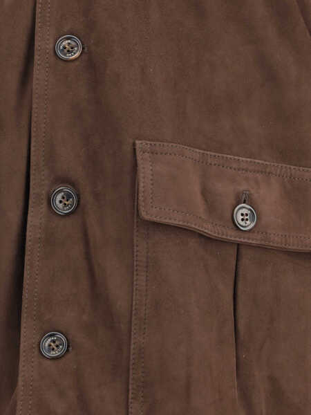 Jachete VALSTAR Valstarino Suede Jacket CAFFE Barbati (BM 19433048) 3