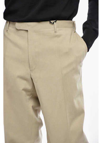 Pantaloni casual CORNELIANI Cc Ccollection Cotton Gabardine Chino Pants Beige Barbati (BM 19433051) 2