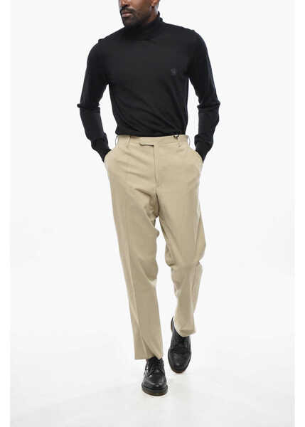 Pantaloni casual CORNELIANI Cc Ccollection Cotton Gabardine Chino Pants Beige Barbati (BM 19433051) 3