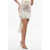 COPERNI Sequined Miniskirt With Knotted Detail White