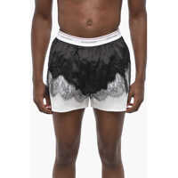 Lenjerie intima Two-Tone Boxer With Satin Detail And Logoed Elastic Band Barbati