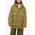 DSQUARED2 Padded Americana Parka With Extractable Hood Green