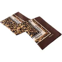 Esarfe Dama - Esarfe Pinko Foulard with animal print Brown Femei (BM 19433144) - B-mall.ro