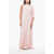 Max Mara Silk Bora Asymmetric Dress Pink