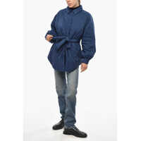 Jachete Bacon Dama - Jachete Bacon Belted Claire Quilted Jacket Blue Femei (BM 19433186) - B-mall.ro