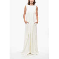 Salopete Super Wide Leg Eschilo Jumpsuit With Back Zip Femei