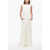 Max Mara Super Wide Leg Eschilo Jumpsuit With Back Zip White