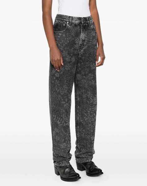 Blugi skinny Golden Goose Jeans With Floral Pattern BLACK Femei (BM 19433246) 3