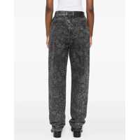 Blugi skinny Dama pagina 2 - Blugi skinny Golden Goose Jeans With Floral Pattern BLACK Femei (BM 19433246) - B-mall.ro