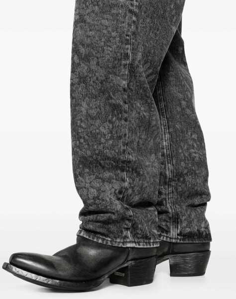 Blugi skinny Golden Goose Jeans With Floral Pattern BLACK Femei (BM 19433246) 5