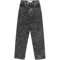 Blugi skinny Jeans With Floral Pattern Femei