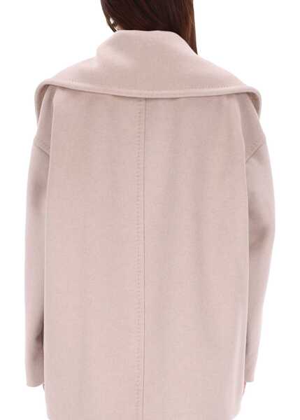 Paltoane Max Mara Double-Breasted Coat Mario BEIGE Femei (BM 19433252) 3