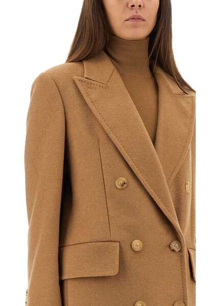 Paltoane Max Mara Camel Hair What Coat BEIGE Femei (BM 19433297) 4