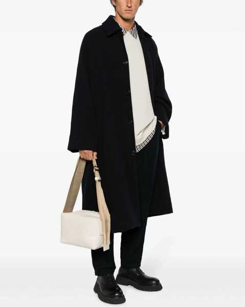 Genti de umar UMA WANG Leather Shoulder Bag IVORY Femei (BM 19433306) 2