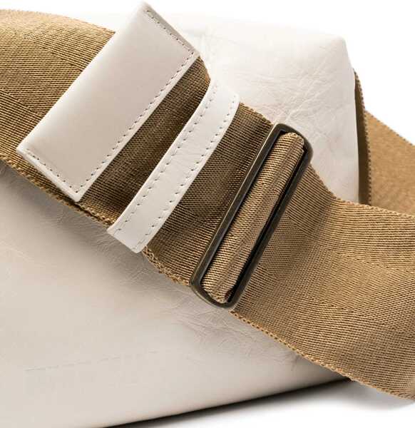 Genti de umar UMA WANG Leather Shoulder Bag IVORY Femei (BM 19433306) 4