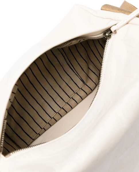 Genti de umar UMA WANG Leather Shoulder Bag IVORY Femei (BM 19433306) 5