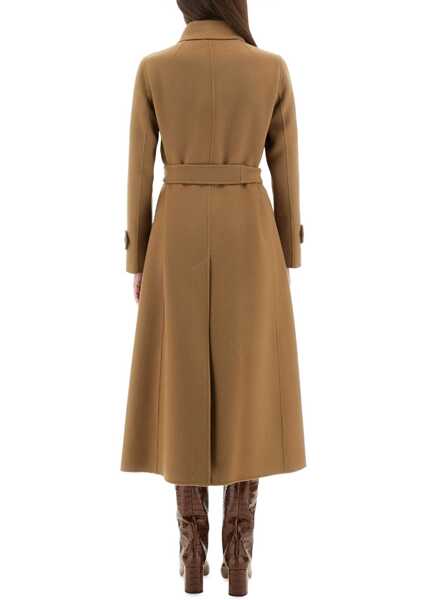 Paltoane Max Mara Double-Breasted Coat Sem BEIGE Femei (BM 19433324) 3