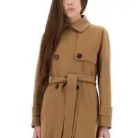 Geci Dama - Paltoane Max Mara Double-Breasted Coat Sem BEIGE Femei (BM 19433324) - B-mall.ro