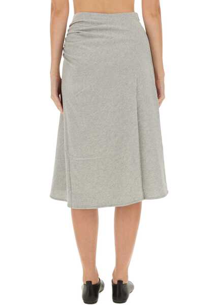 Fuste casual Dries Van Noten Draped Hevira Skirt GREY Femei (BM 19433333) 3