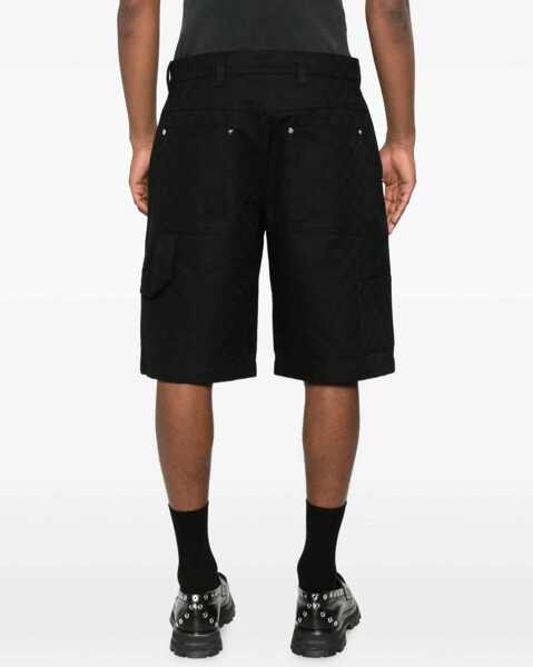 Pantaloni scurti Gucci Short Gg Jacquard BLACK Barbati (BM 19433357) 4