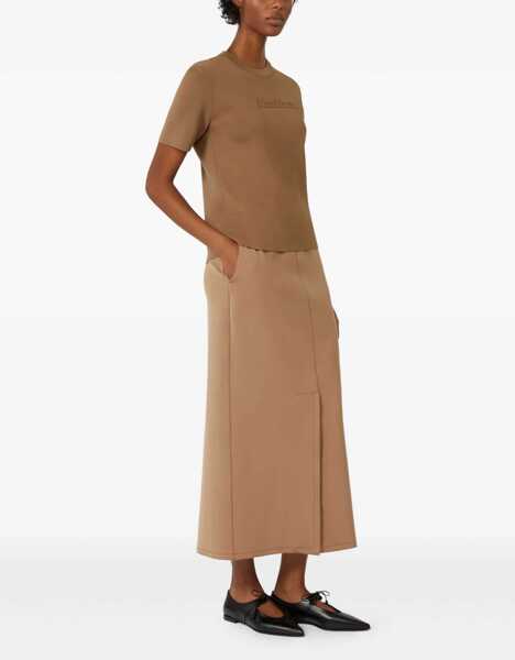 Tricouri Max Mara T-Shirt Adelio BEIGE Femei (BM 19433384) 2