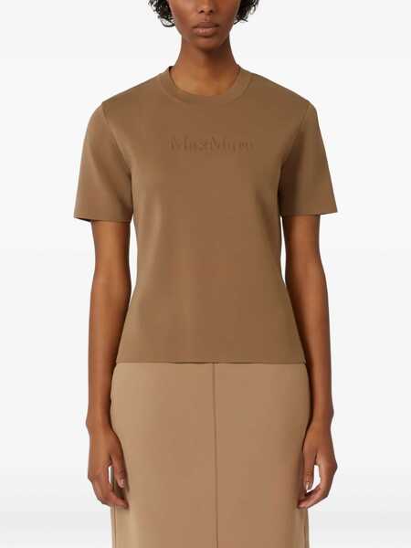 Tricouri Max Mara T-Shirt Adelio BEIGE Femei (BM 19433384) 3