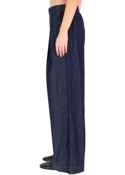 Pantaloni casual Dries Van Noten Pant Stack BLUE Femei (BM 19433402) 3