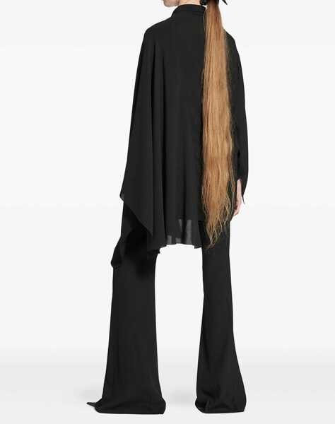 Bluze Balenciaga Blouse With Scarf BLACK Femei (BM 19433408) 2