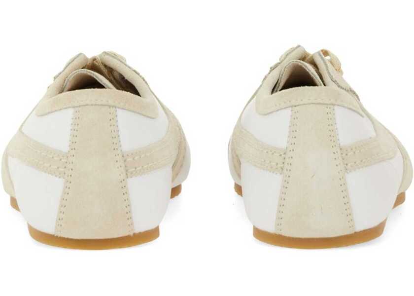 Sneakers Dries Van Noten Leather And Suede Sneaker WHITE Barbati (BM 19433426) 3