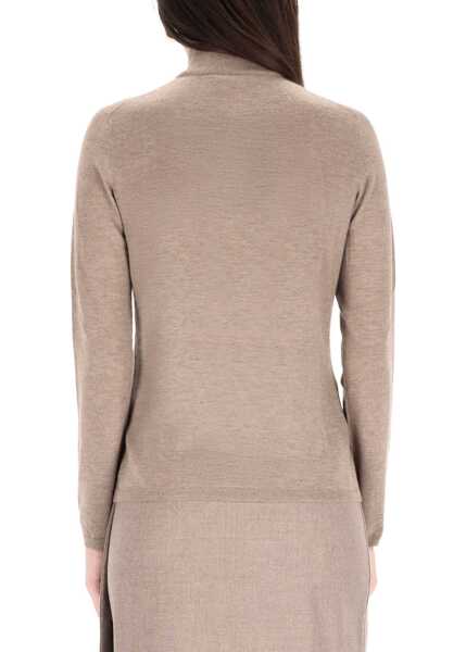 Pulovere Max Mara Turtleneck Sweater Meana BEIGE Femei (BM 19433429) 3
