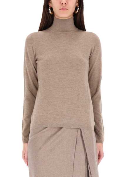 Pulovere Max Mara Turtleneck Sweater Meana BEIGE Femei (BM 19433429) 1