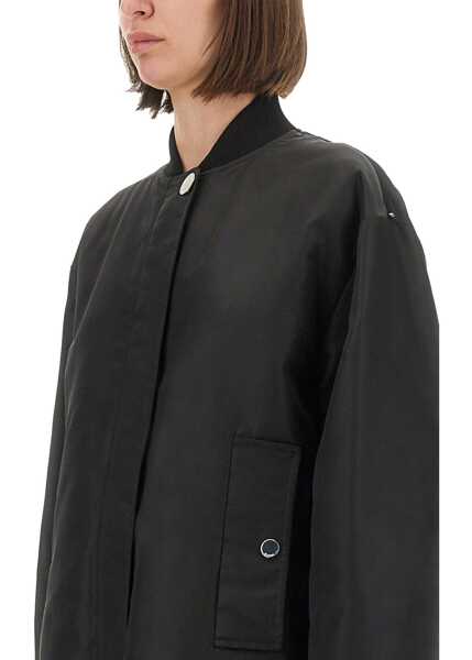 Jachete SPORTMAX Bomber Agape BLACK Femei (BM 19433441) 4