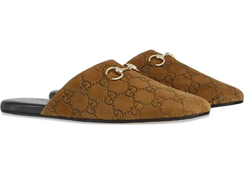 Sandale Gucci Sabot With Clamp BROWN Femei (BM 19433444) 2