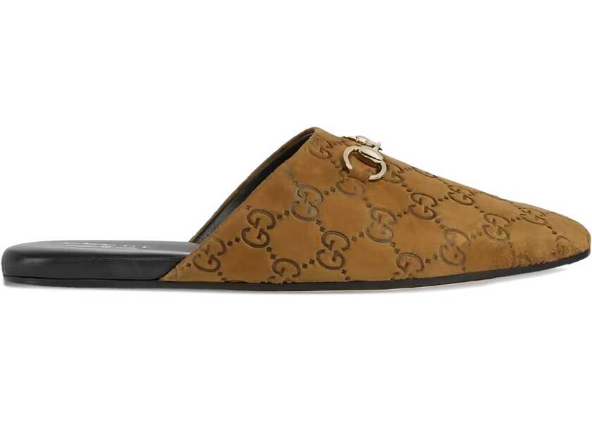 Sandale Gucci Sabot With Clamp BROWN Femei (BM 19433444) 1