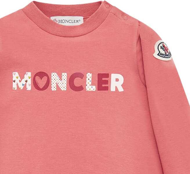 Tricouri Moncler T-Shirt With Logo MULTICOLOUR Baieti (BM 19433447) 2