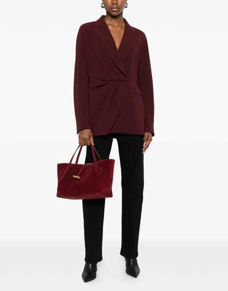 Sacouri office Max Mara Piano Wing Jacket BORDEAUX Femei (BM 19433459) 2