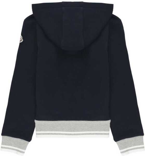 Bluze de trening Moncler Logo Hoodie BLUE Fete (BM 19433465) 2