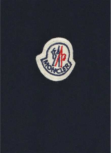 Bluze de trening Moncler Logo Hoodie BLUE Fete (BM 19433465) 3