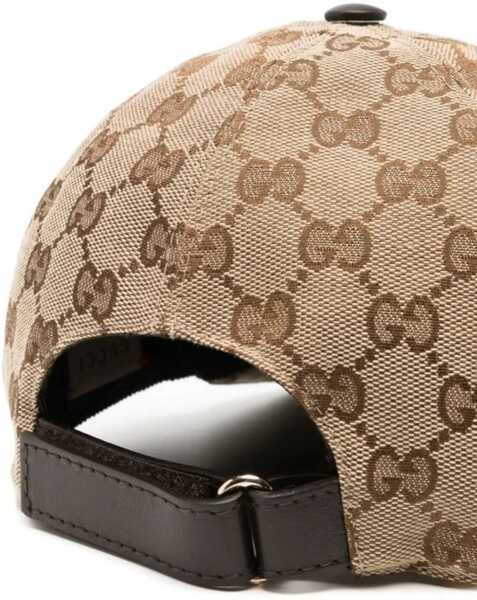 Sepci Gucci Cappello Da Baseball Con Web BEIGE Barbati (BM 19433486) 2