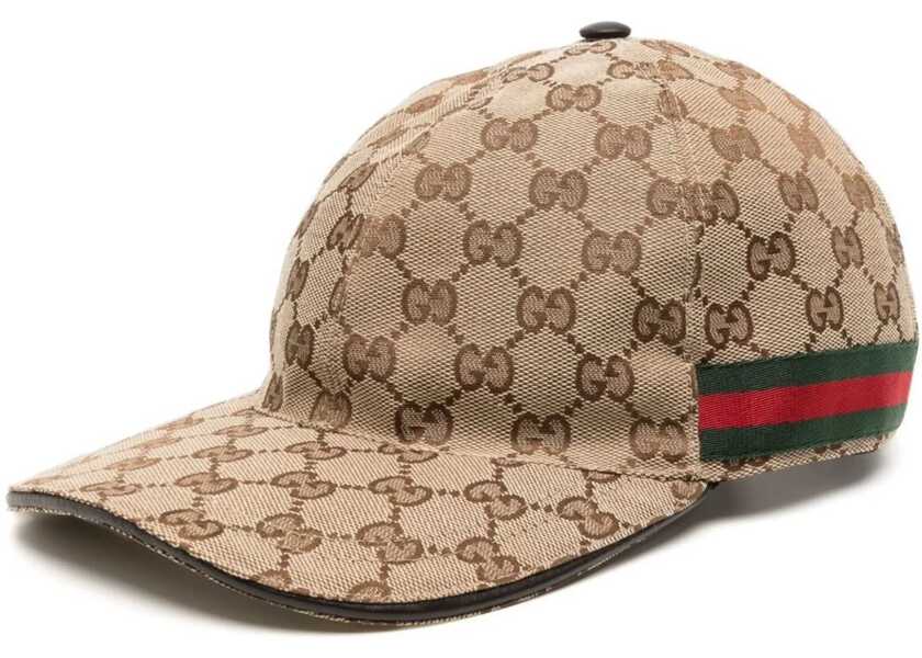 Sepci Gucci Cappello Da Baseball Con Web BEIGE Barbati (BM 19433486) 1