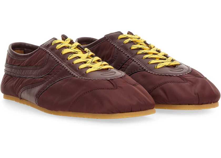 Sneakers Dries Van Noten Nylon And Nappa Leather Sneaker BORDEAUX Barbati (BM 19433498) 2