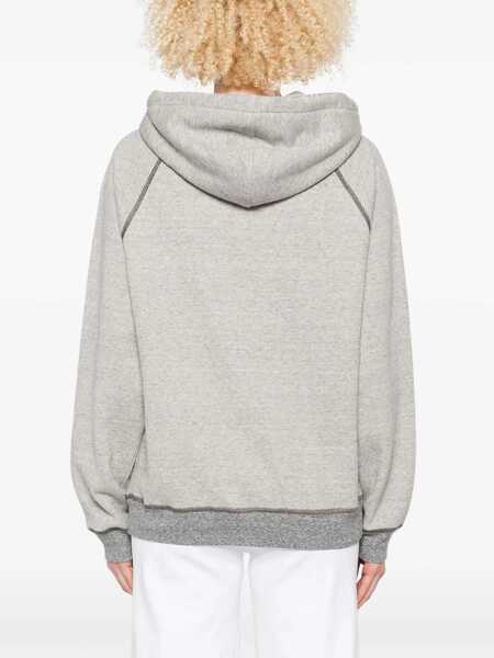 Bluze de trening Chloe Oversized Logo Hoodie GREY Femei (BM 19433504) 4