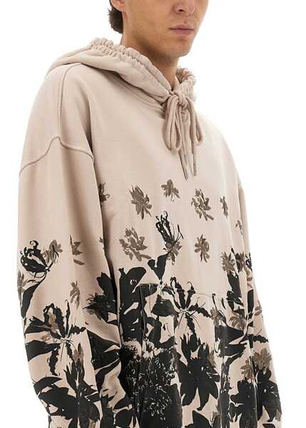 Bluze de trening Dries Van Noten Cotton Hoodie IVORY Barbati (BM 19433537) 4